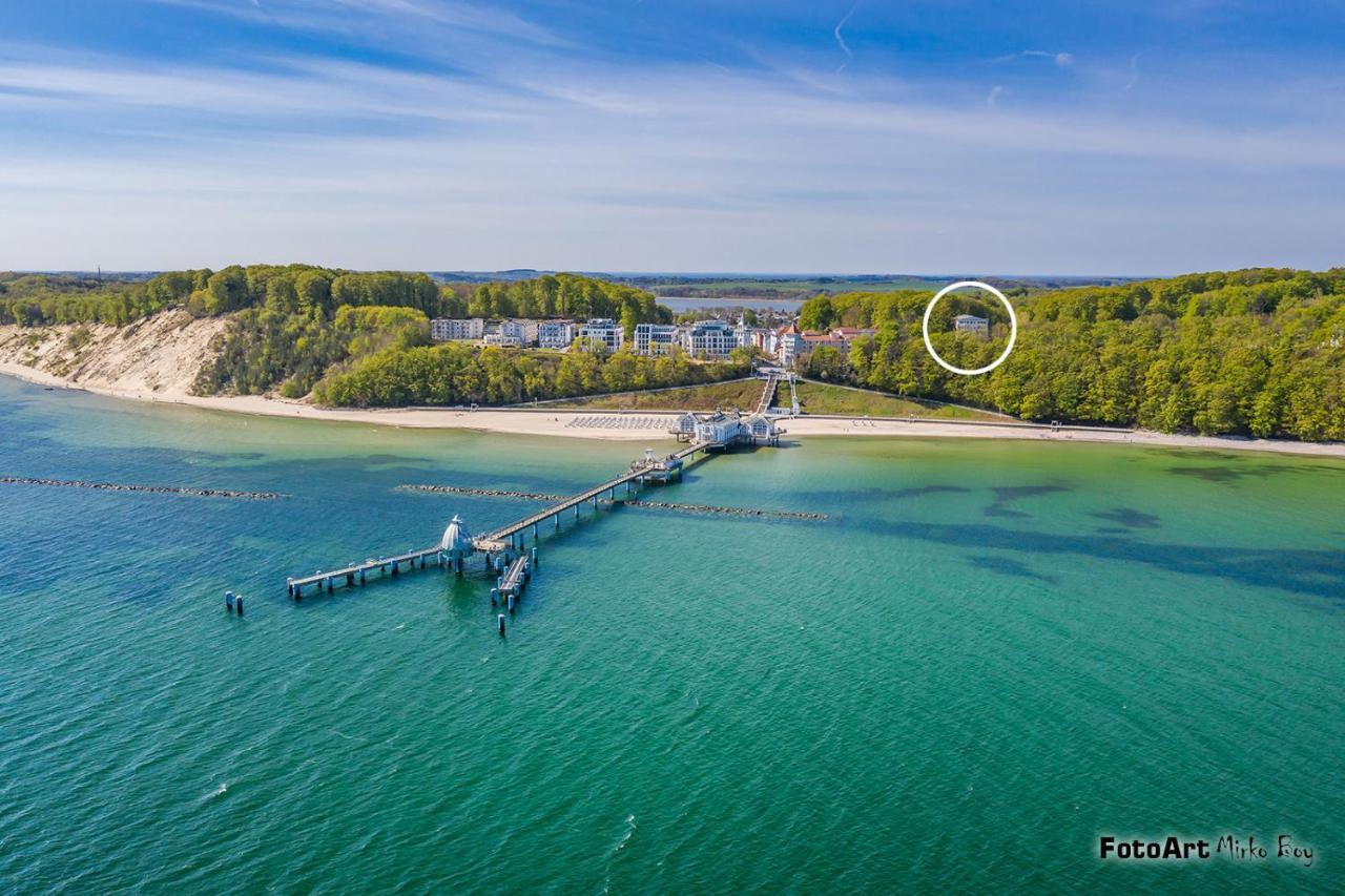 Residenz Seeblick, Fewo 10 Mit Balkon Und Ostseeblick Sellin  Екстериор снимка